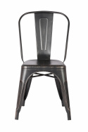 Silla \'Montmartre\' - Negro/Patina