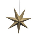 Estrella de Adviento \'Sally\' 60cm - Marr&oacute;n