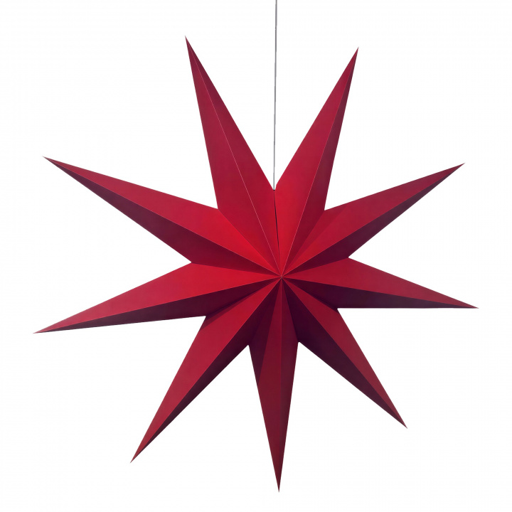 Estrella de Adviento \'Vintergatan\' 118cm - Roja en el grupo Iluminación / Lámparas / Iluminación navideña con Reforma (advent-star-red-10)