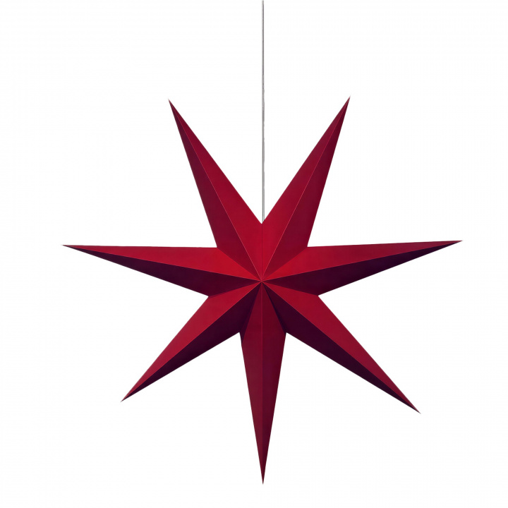Estrella de Adviento \'Sally\' 100cm - Roja en el grupo Iluminación / Lámparas / Iluminación navideña con Reforma (advent-star-red-5)