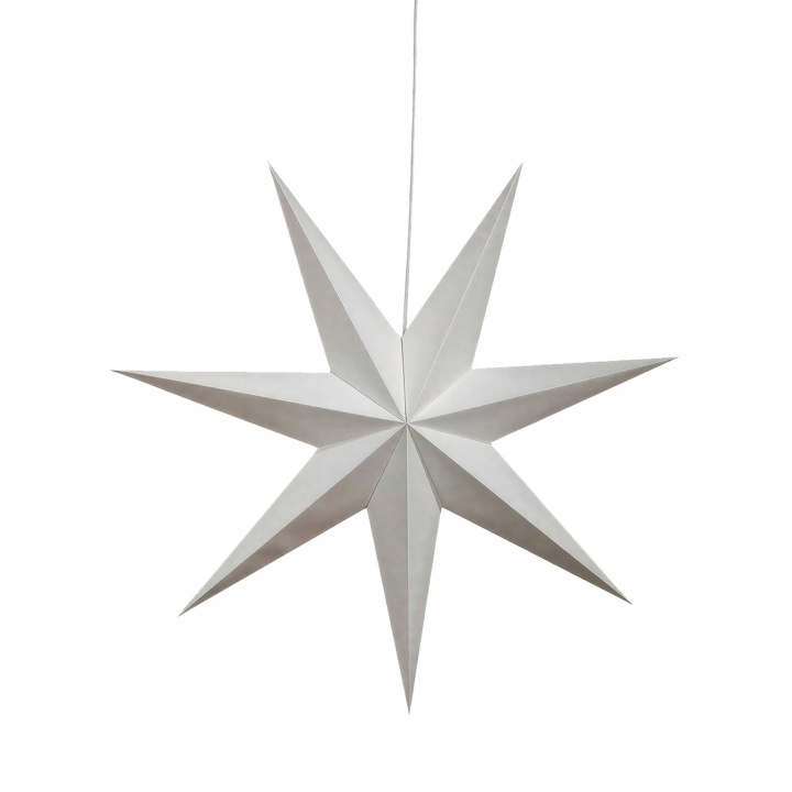 Estrella de Adviento \'Sally\' 60cm - Blanca en el grupo Iluminación / Lámparas / Iluminación navideña con Reforma (advent-star-white-2)