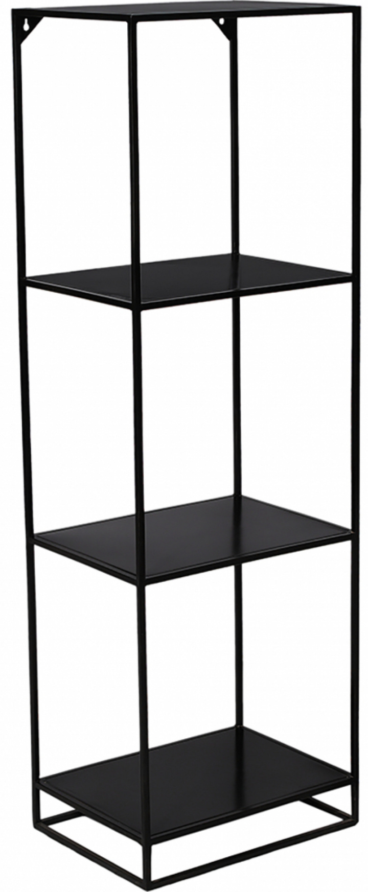 Estante \'Washington\' - Hierro negro en el grupo Muebles / Estantes y almacenamiento / Estantes de pared con Reforma (m07067)