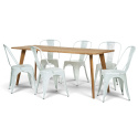 Grupo de comedor \'Nordisk Montmartre\' 1 Mesa & 6 Sillas