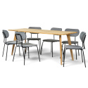 Grupo de comedor \'Nordisk Kungsholmen\' - 1 Mesa & 6 Sillas