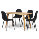 Grupo de comedor \'Nordisk Forma\' - 1 Mesa & 4 Sillas