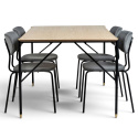 Grupo de comedor \'Kungsholmen Hornstull\' - 1 Mesa & 4 Sillas