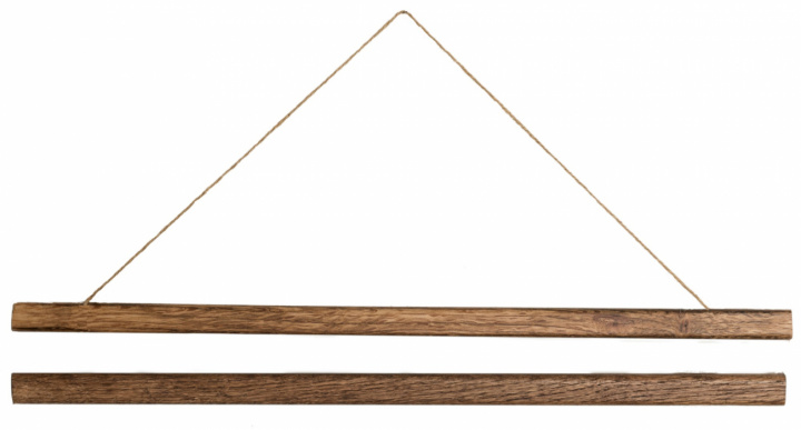 Soporte de póster 70cm - Nogal en el grupo Decoración / Decoración / Cuadros y pósters con Reforma (posterhang-walnut-70)