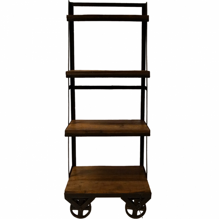 Estantería \'Rústica\' - Hierro/Madera en el grupo Muebles / Estantes y almacenamiento / Estanterías con Reforma (sg07016)